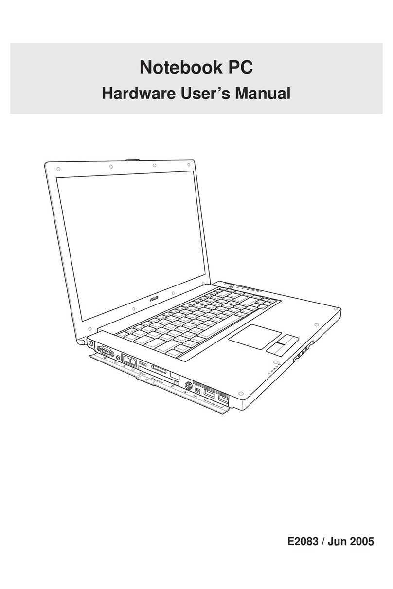 Asus W1V Instructions for use Asus W1V Instructions for use