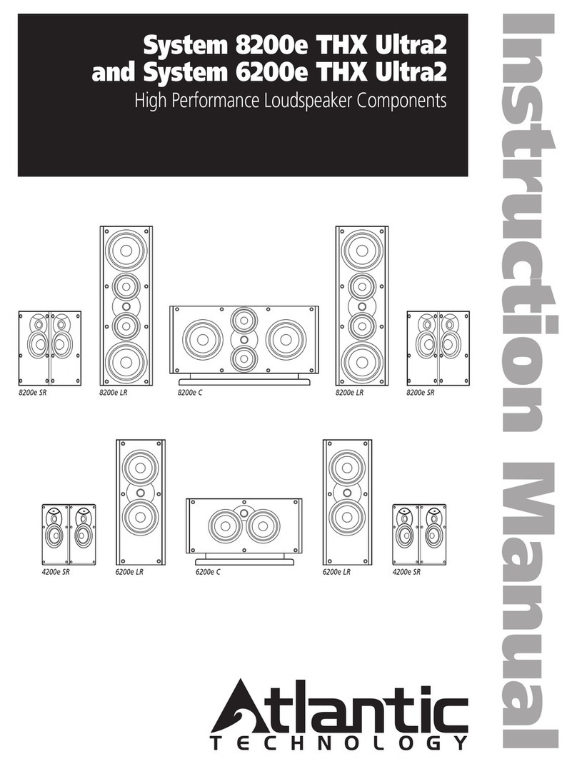Atlantic Technology 6200e instruction manual