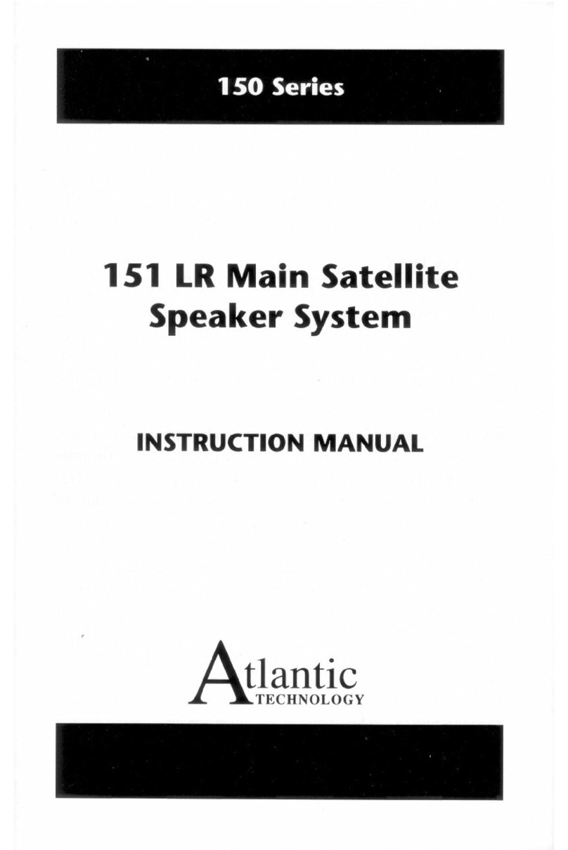 Atlantic Technology 151 LR User manual