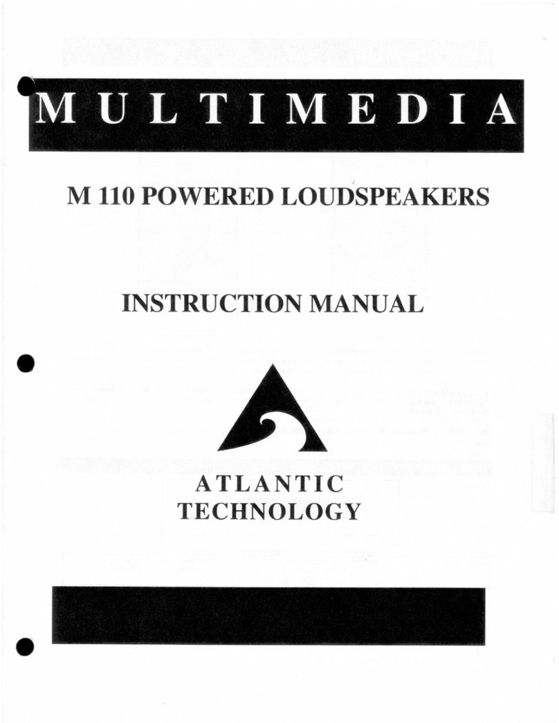 Atlantic Technology M110 User manual