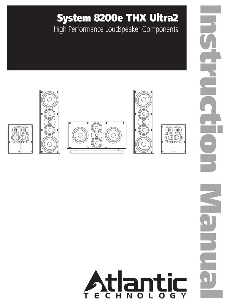Atlantic Technology System 8200e User manual