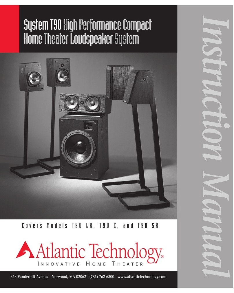 Atlantic Technology System T90 instruction manual