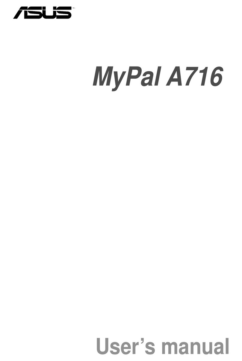 Asus MyPal A716 user manual
