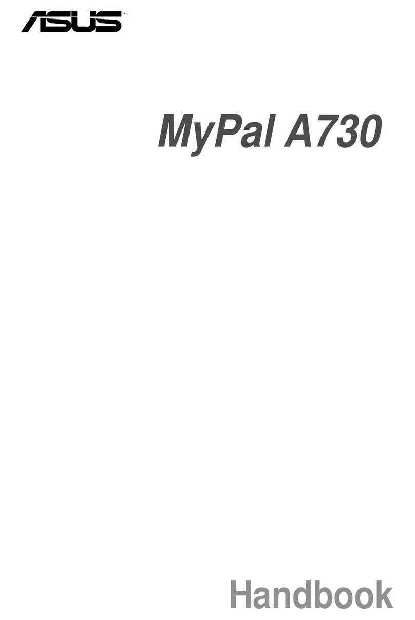 Asus MyPal A730 User manual