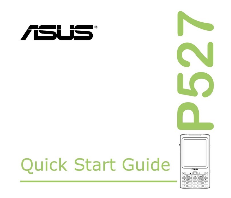 Asus P527 - Smartphone - GSM quick start guide