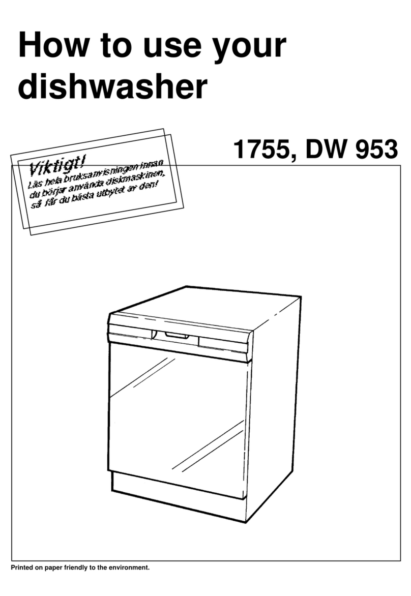 Asko 1755 Operating instructions Asko 1755 Operating instructions