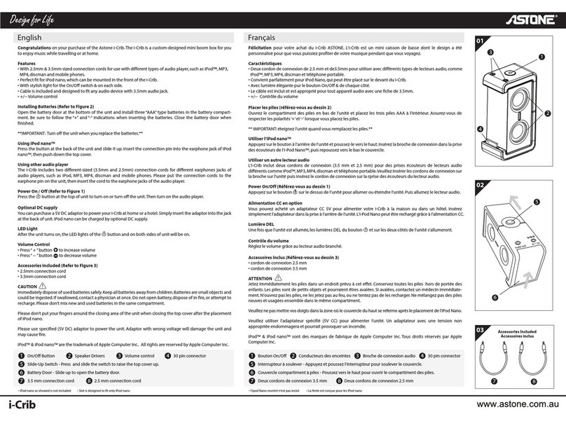 Astone i-Crib User manual