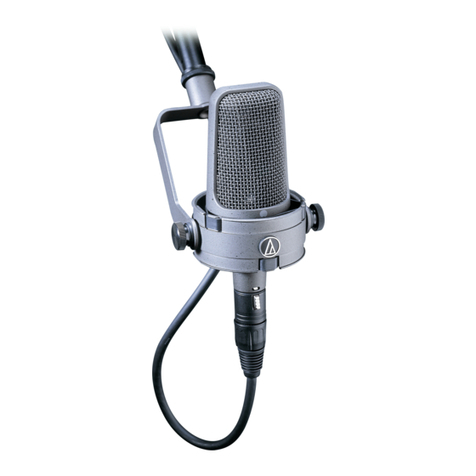 Audio Technica AT3525 User manual