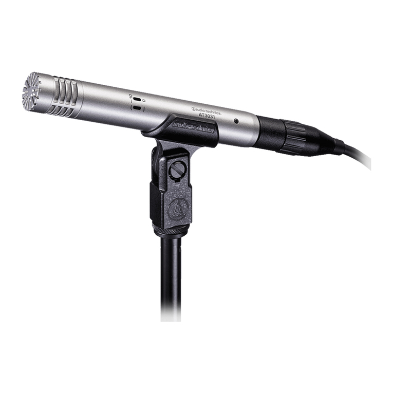 Audio Technica AT3031 User manual