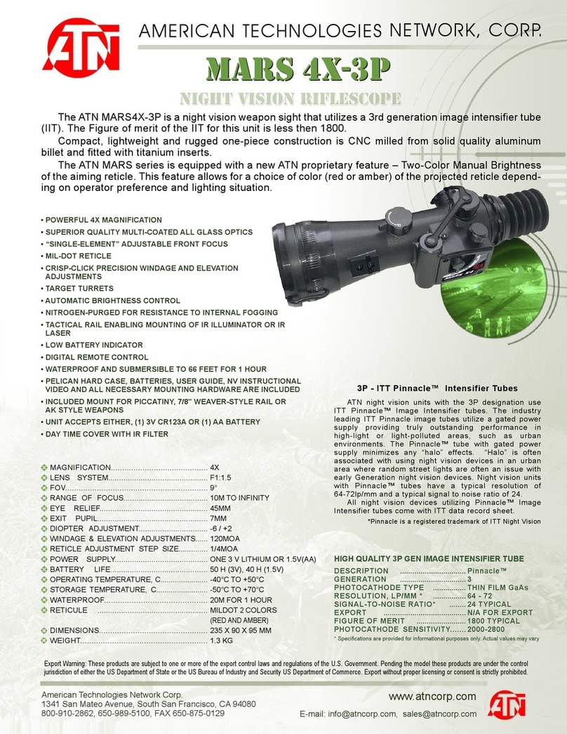 ATN Mars4x-3P User manual ATN Mars4x-3P User manual
