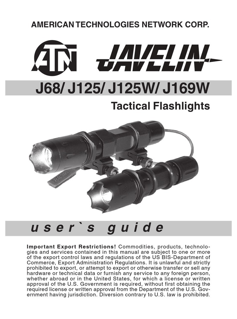 ATN Javelin J125 User manual
