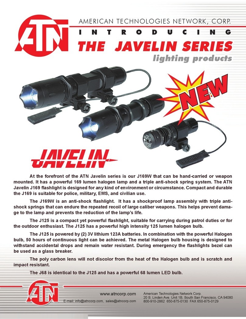 ATN Javelin J125 User manual