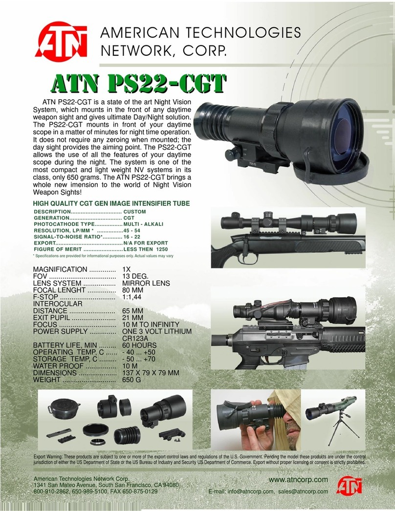 ATN PS22-CGT User manual