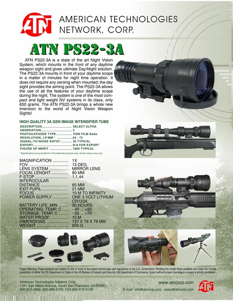 ATN PS22-3A User manual