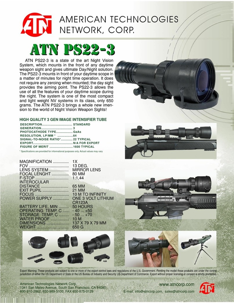 ATN PS22-3 Specifications