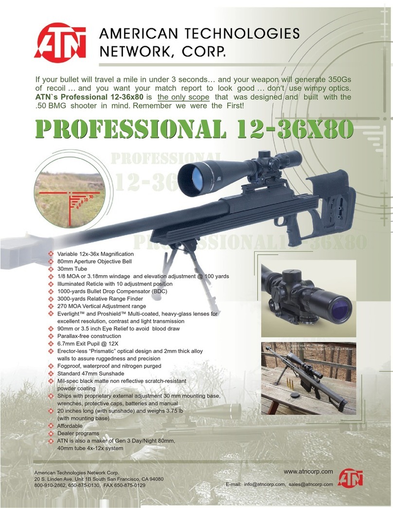 ATN Professional 12-36x80 User manual ATN Professional 12-36x80 User manual