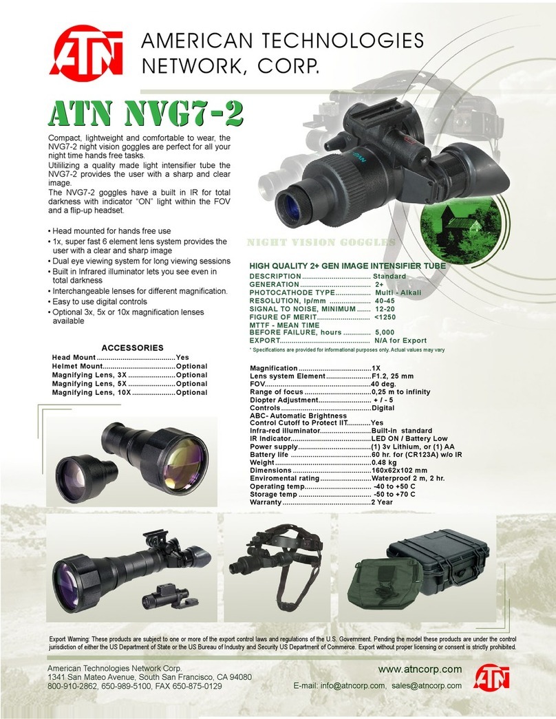 ATN NVG7-2 User manual