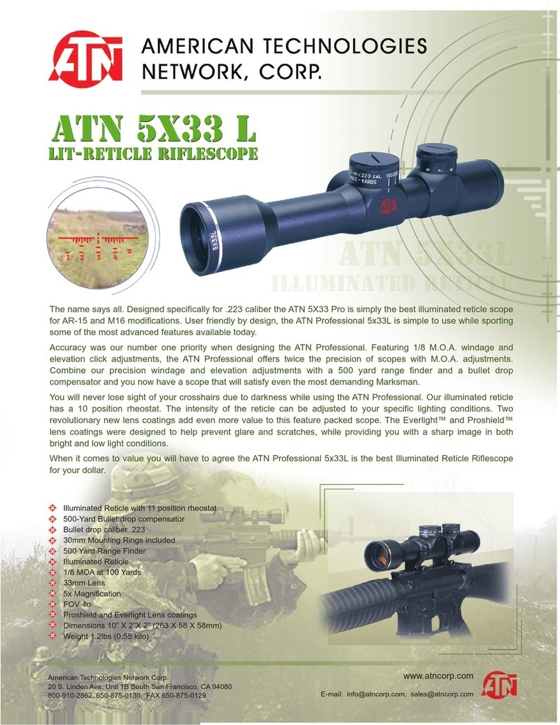 ATN Daytime 5x33L User manual ATN Daytime 5x33L User manual