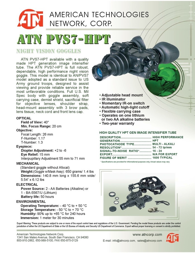 ATN PVS7-HPT User manual