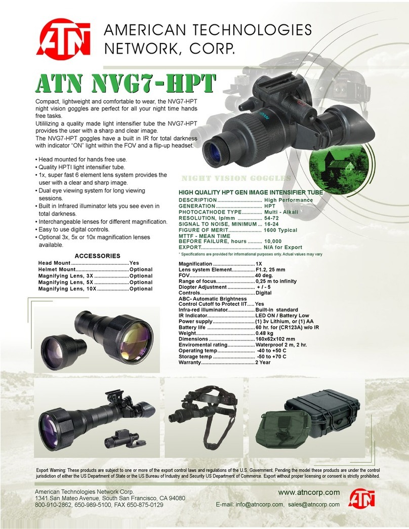 ATN NVG7-HPT Specifications