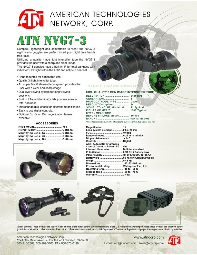 ATN NVG7-3 Specifications