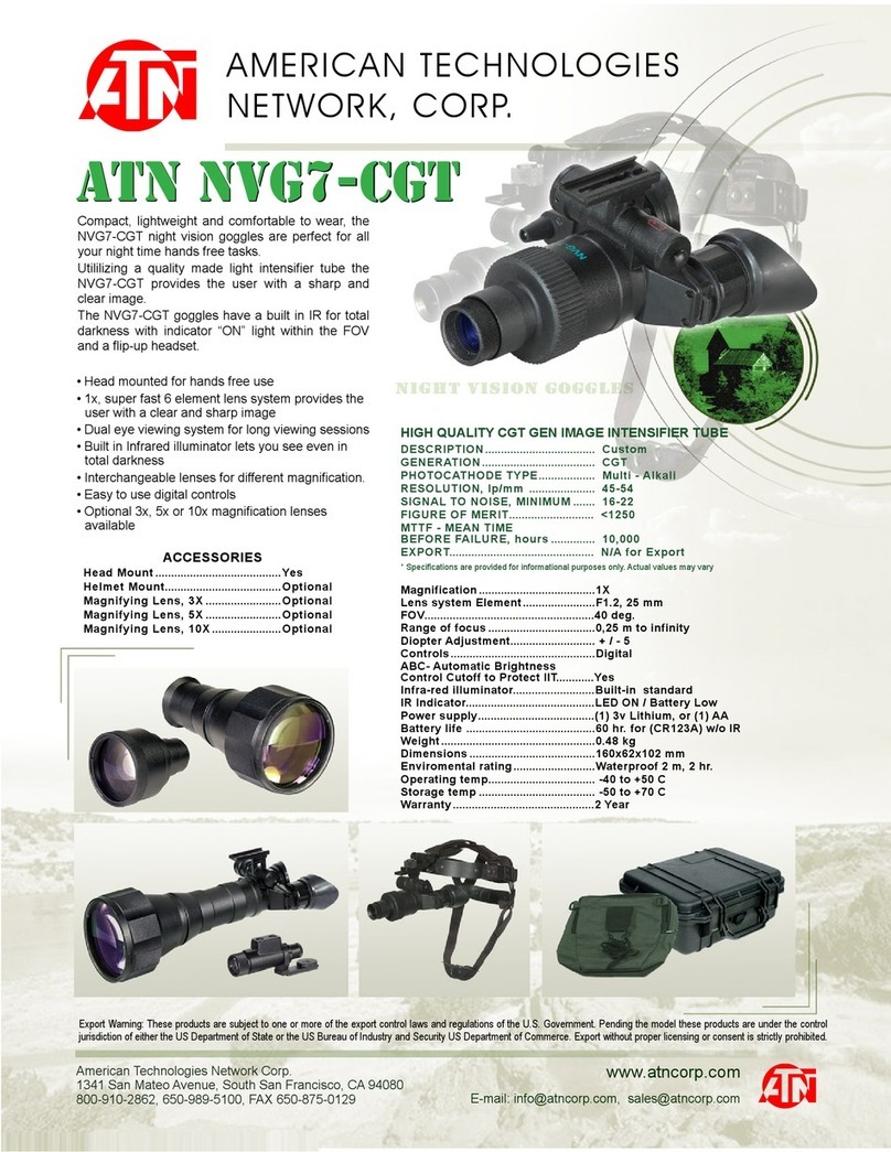 ATN NVG7-CGT User manual