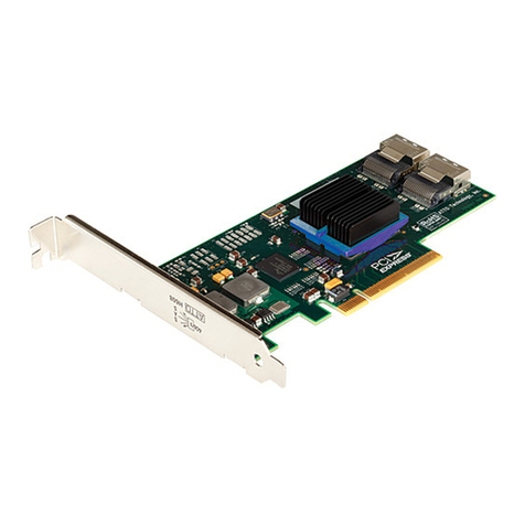 ATTO Technology Low-Profile SAS Host Adapter H308 User manual