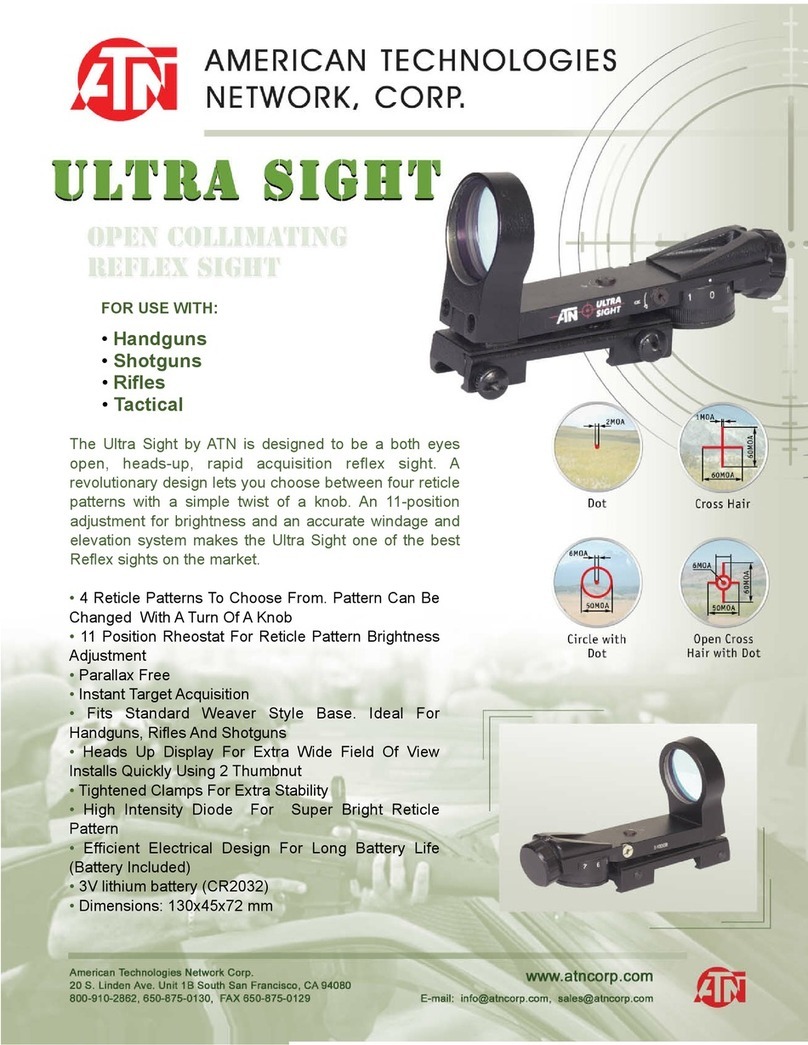 ATN Ultra Sight DC User manual ATN Ultra Sight DC User manual