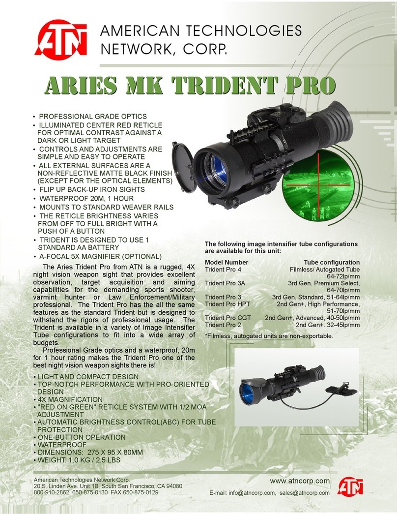 ATN Trident Pro2x-2 User manual