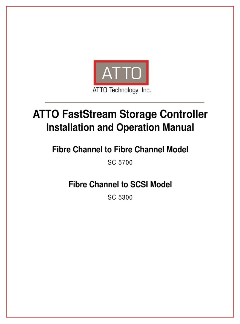 ATTO Technology FastStream SC 5300 User manual
