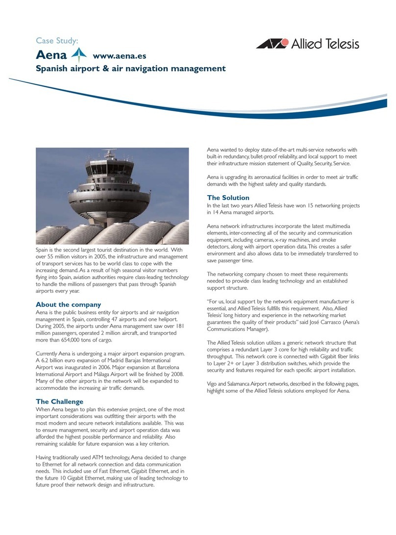 Allied Telesis AT-9812T supplementary guide Allied Telesis AT-9812T supplementary guide