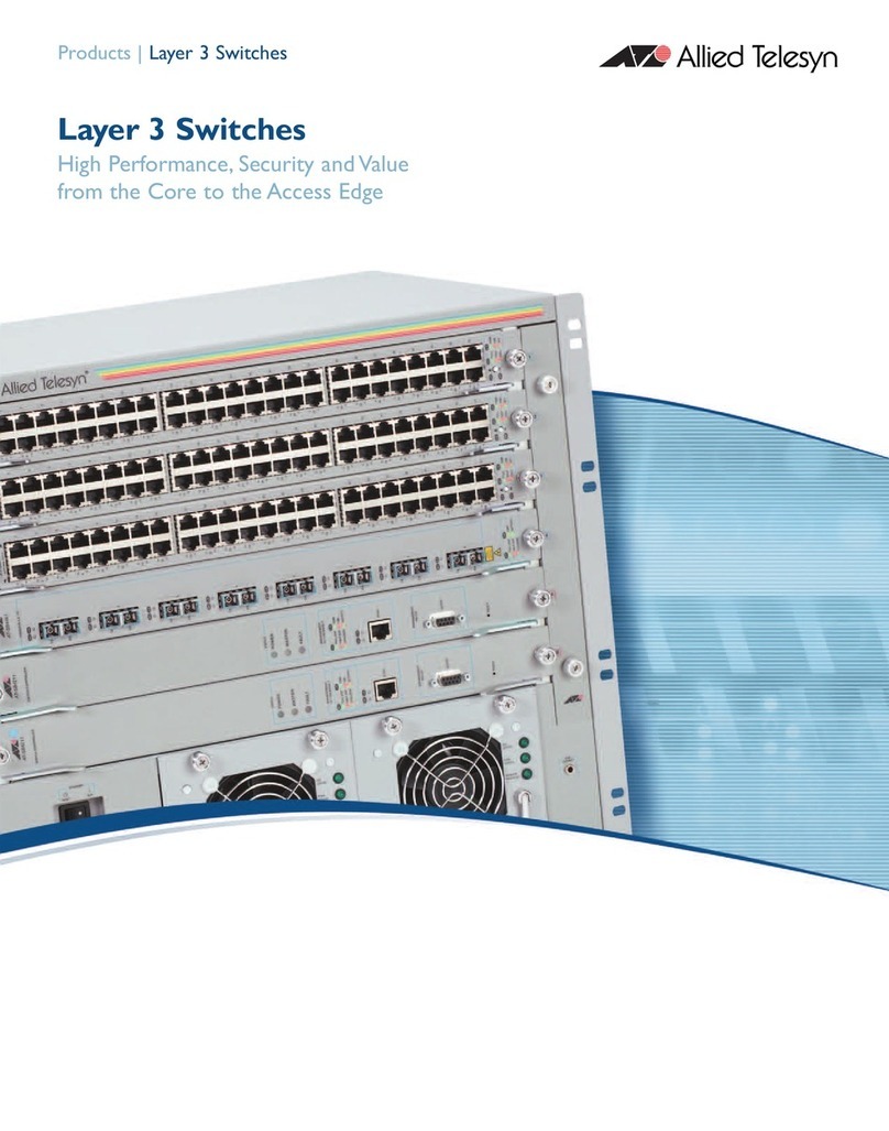 Allied Telesis AT-8624T/2M, AT-8624PoE brochure Allied Telesis AT-8624T/2M, AT-8624PoE brochure