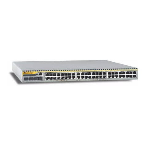 Allied Telesis AT-8600 Series User manual