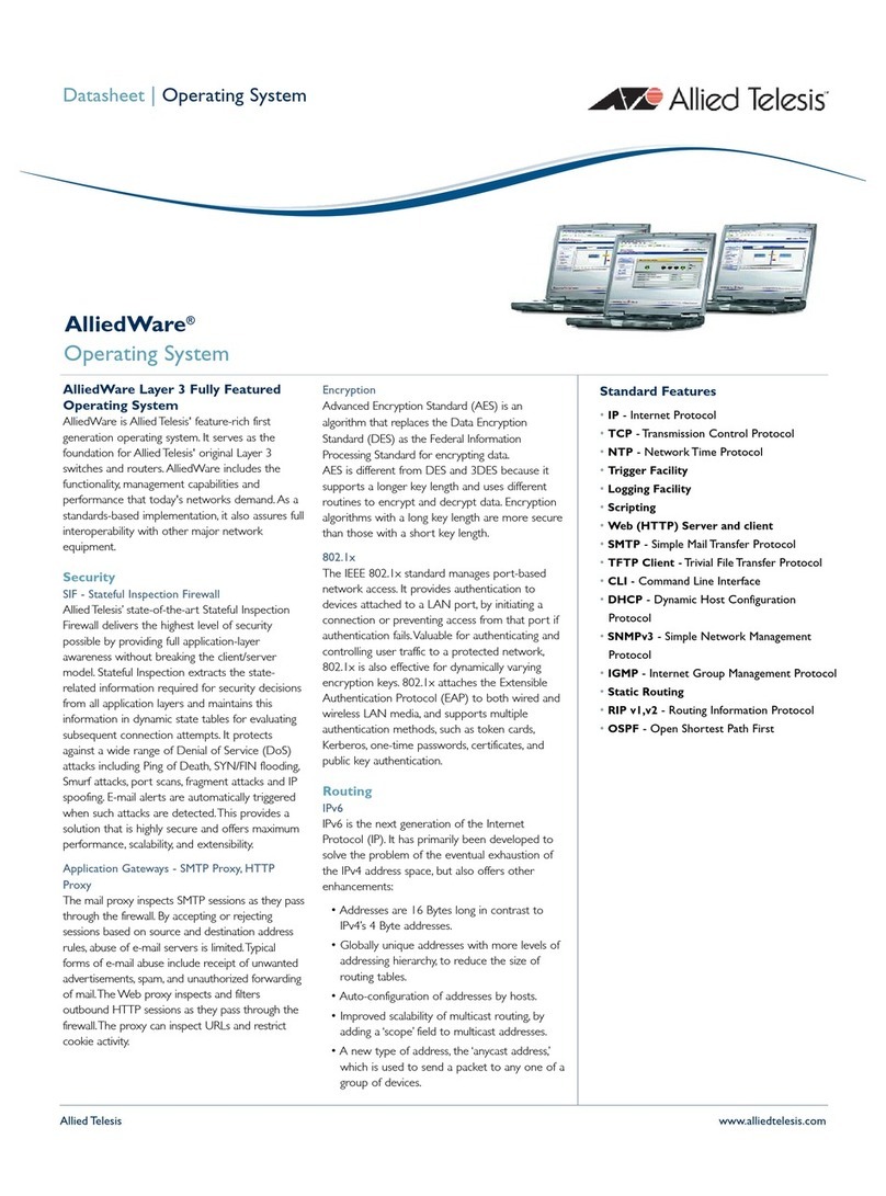 Allied Telesis AT-8948 datasheet