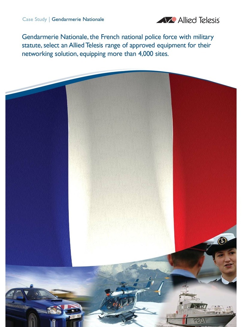 Allied Telesis AT-8550/SP Series brochure