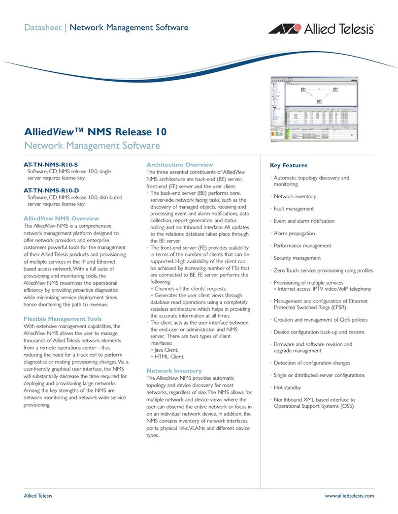 Allied Telesis SwitchBlade AT-AR440S User manual