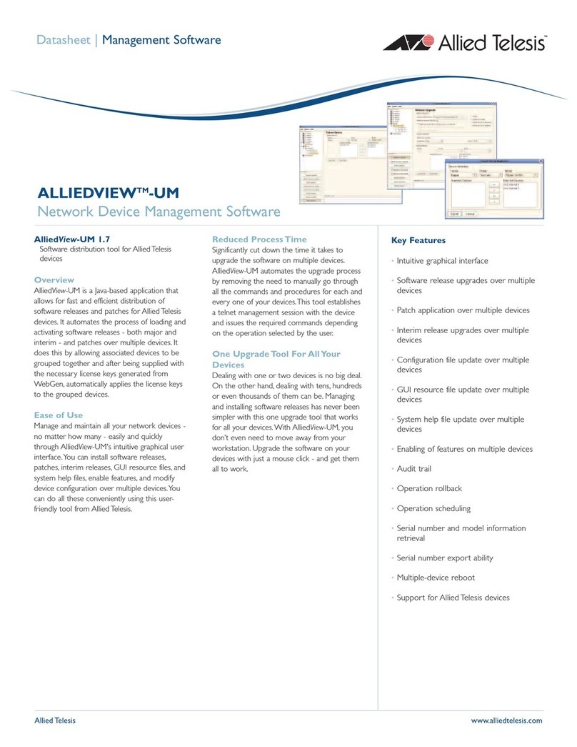 Allied Telesis SwitchBlade AT-AR440S User manual