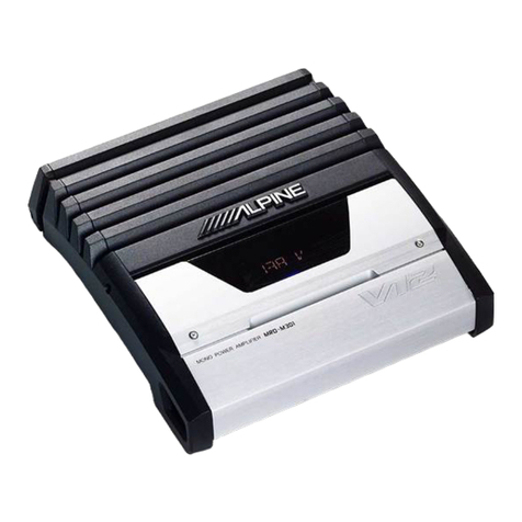 Alpine MRD-M301 User manual