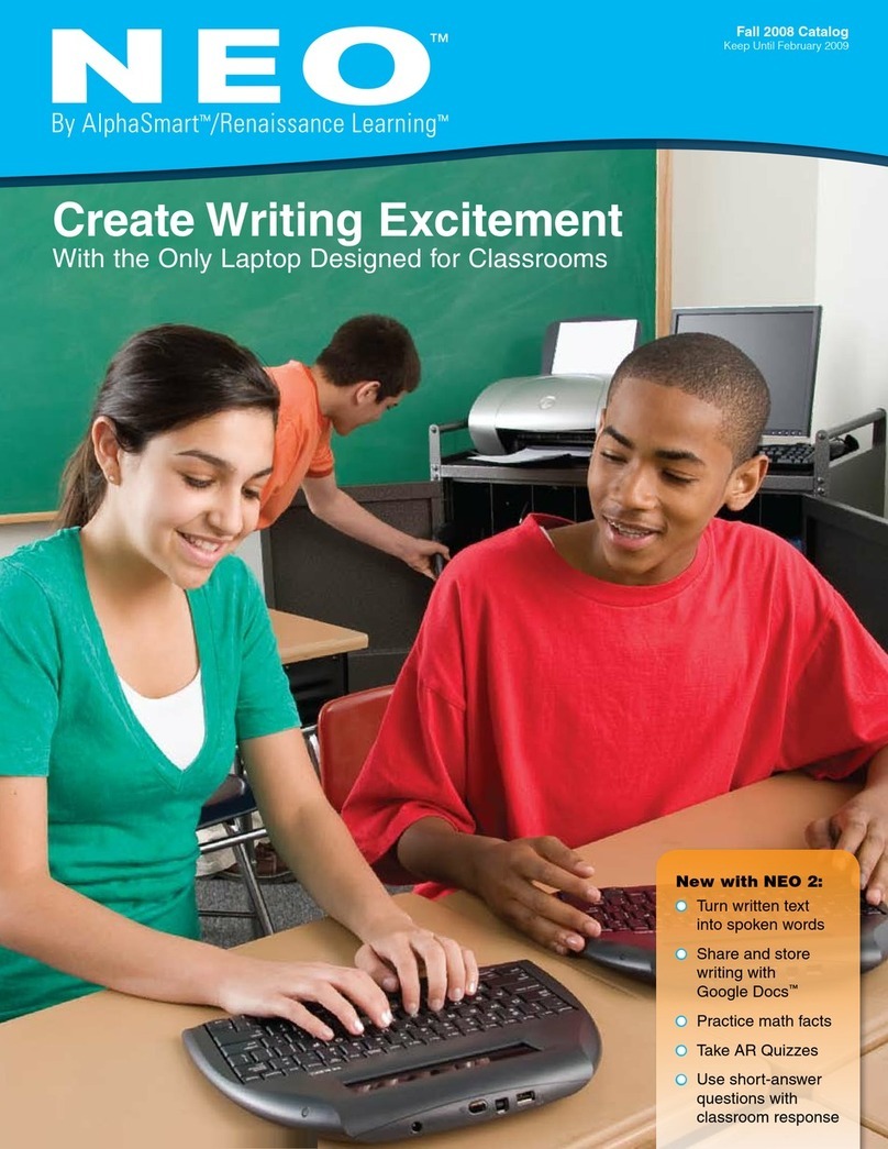 Alphasmart NEO2 SmartApplet User manual