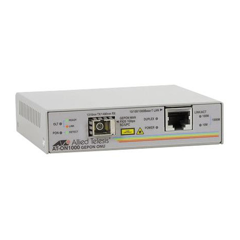 Allied Telesis AT-ON1000 User manual