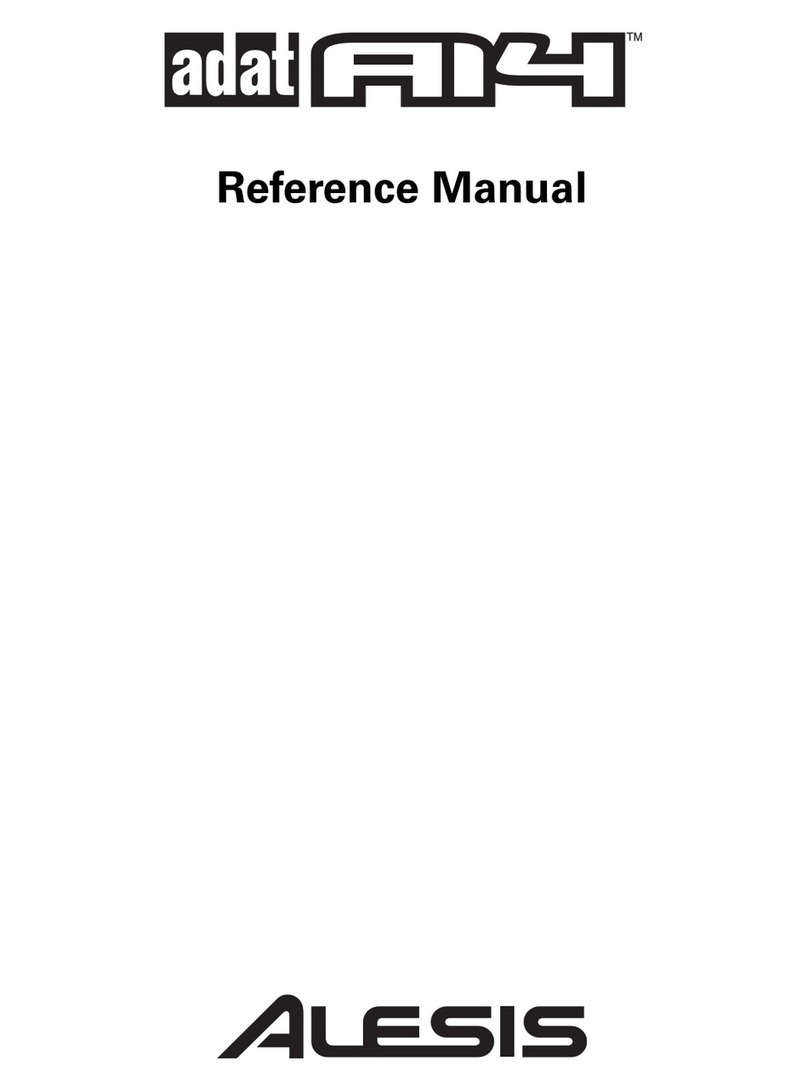 Alesis adat AI4 User manual