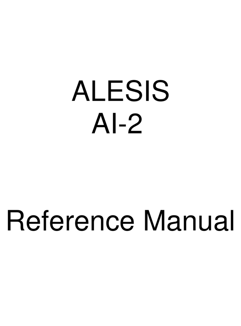 Alesis AI-2 User manual