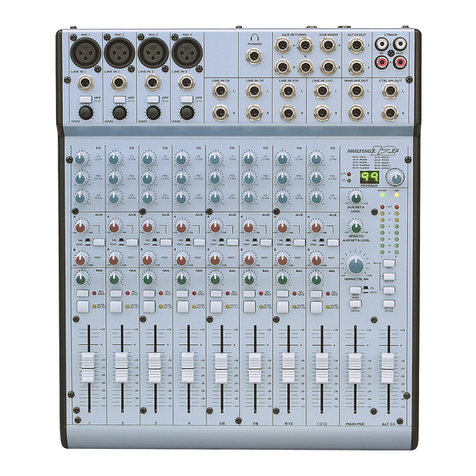 Alesis MultiMix12FX Technical document