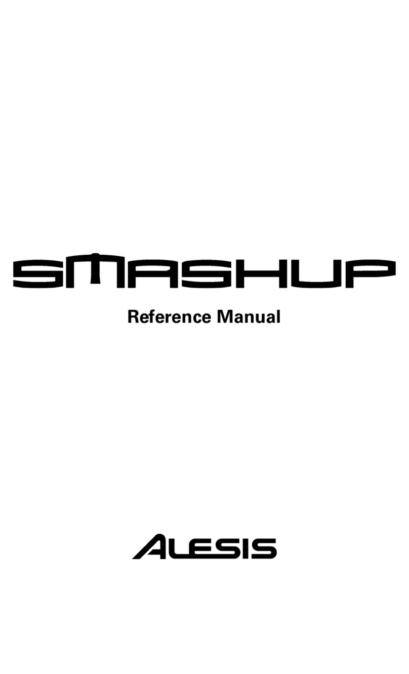Alesis ModFX Smashup Reference manual
