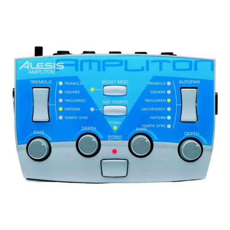 Alesis ModFx Ampliton User manual