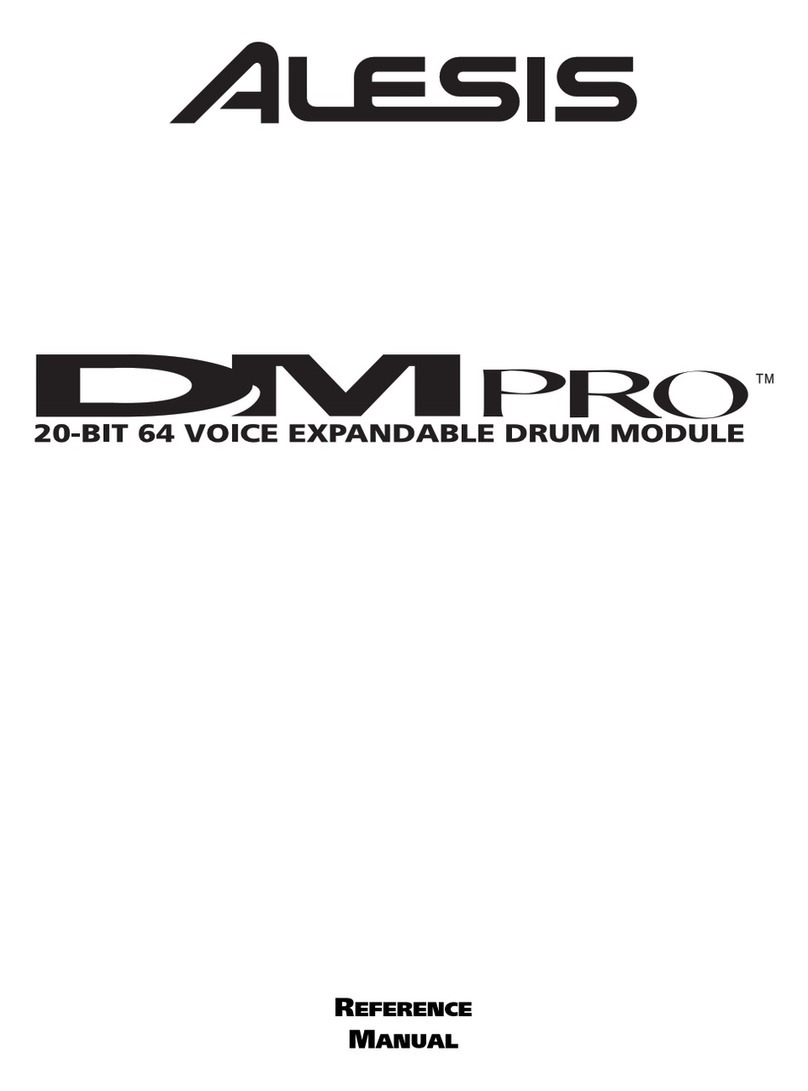 Alesis DM Pro Kit User manual