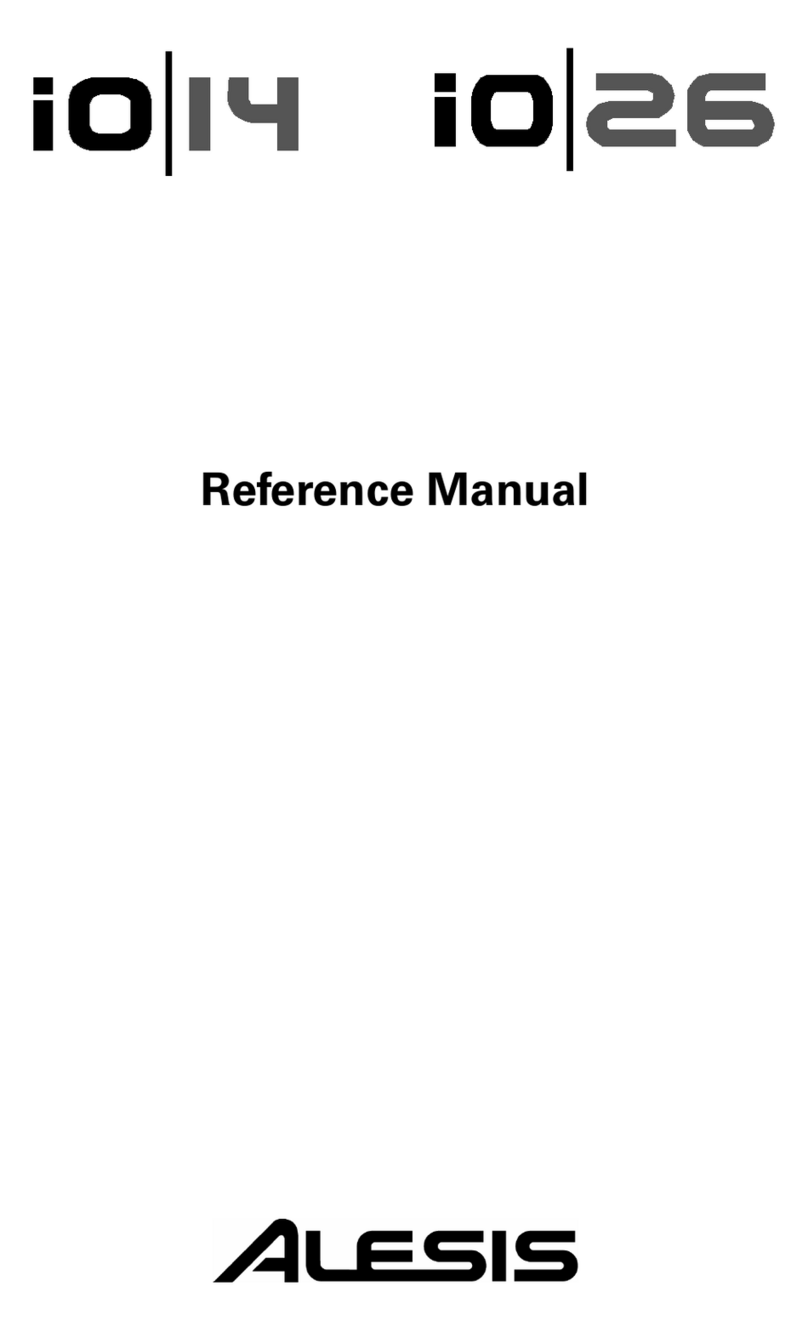Alesis iO14 User manual