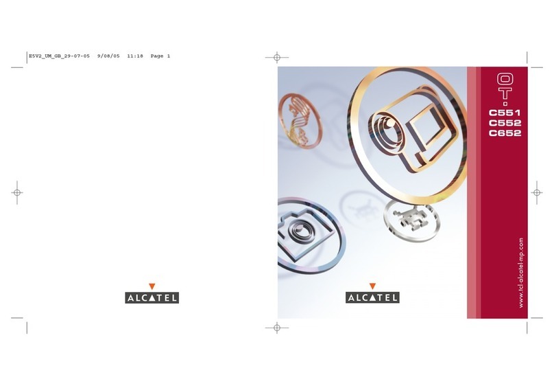 Alcatel One Touch C552 User manual