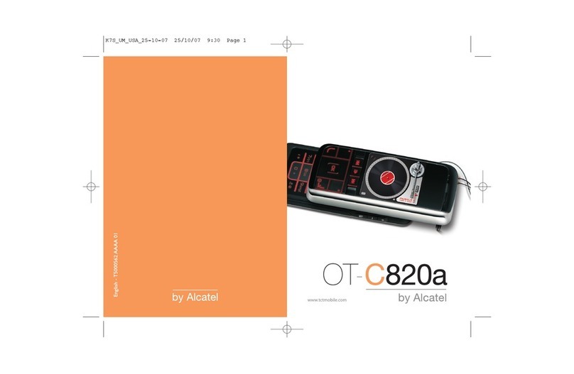 Alcatel-Lucent C820a User manual