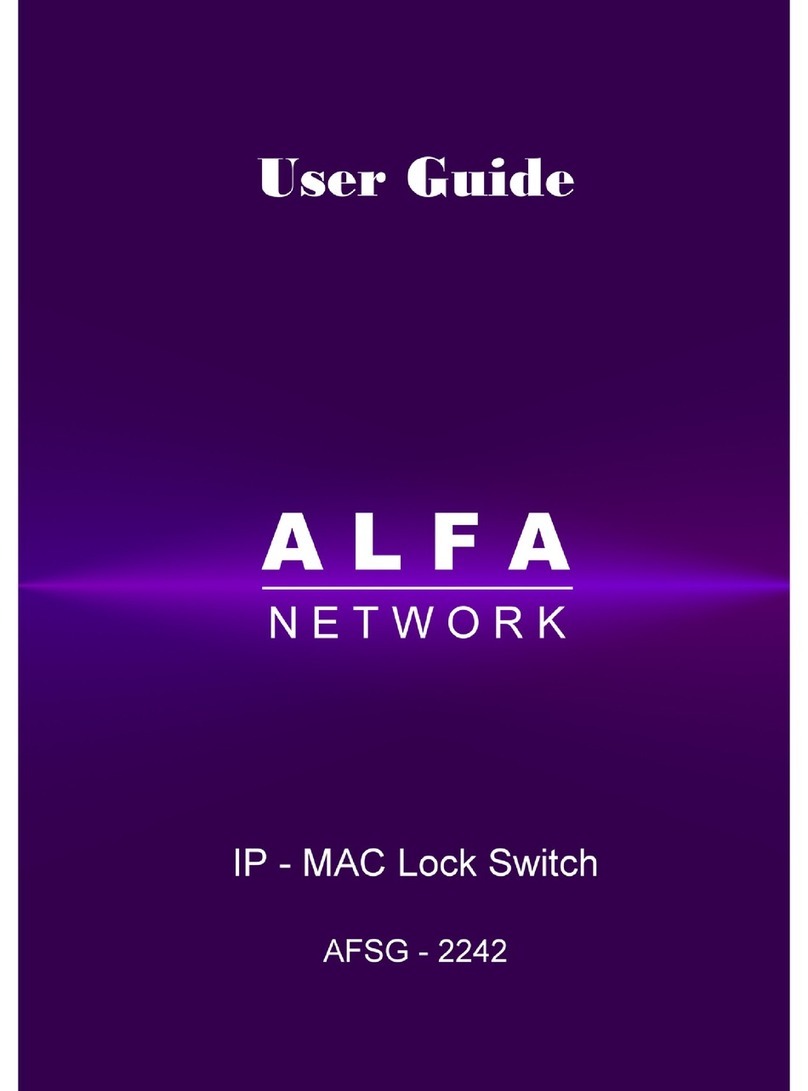 Alfa Network AFSG-2242 user guide